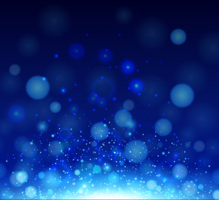 Background design with blue light, vector illustration.のイラスト素材