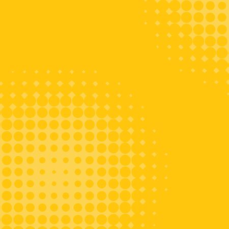 Background template design with yellow dots illustrationのイラスト素材