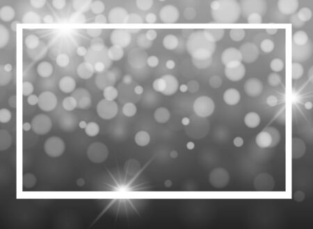 Frame template design with gray lights illustrationのイラスト素材