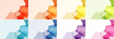 Background template with abstract patterns illustrationのイラスト素材