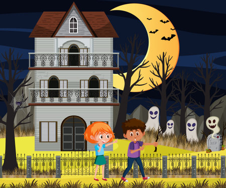 お化け屋敷の写真 イラスト素材一覧 4 298件 ストックフォトのamanaimages Plus