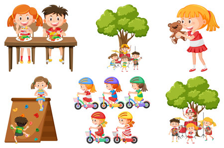 Bamboozled word text with cartoon character illustrationのイラスト素材