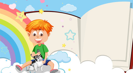 Christmas elves cartoon character collection illustrationのイラスト素材