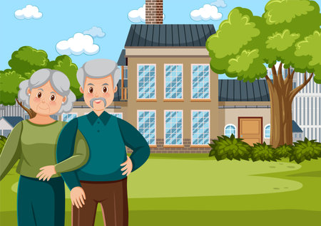 Happy Chinese New Year 2023 Year of the Rabbit illustrationのイラスト素材