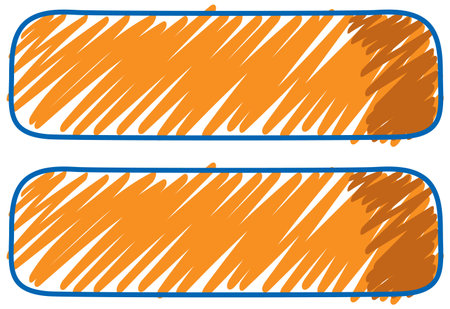 Math equal sign symbol in pencil colour sketch simple style illustrationのイラスト素材