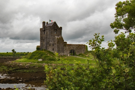 Dunguaire Castle in the Marshのeditorial素材