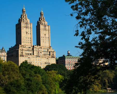 Ghostbusters Building in New Yorkの写真素材