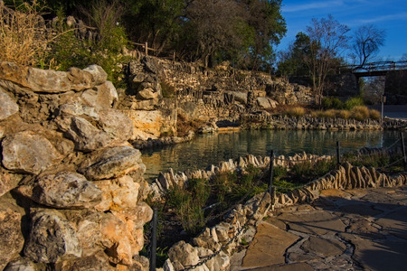 Japanese Garden San Antonio Texasの写真素材