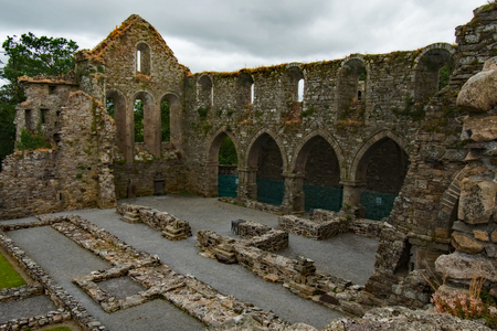 Jerpoint Abbey Central Irelandの写真素材