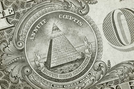 Dollar Pyramid Detailの写真素材