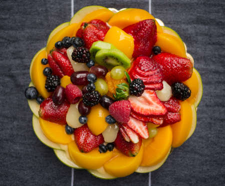 Fruit Tartの写真素材