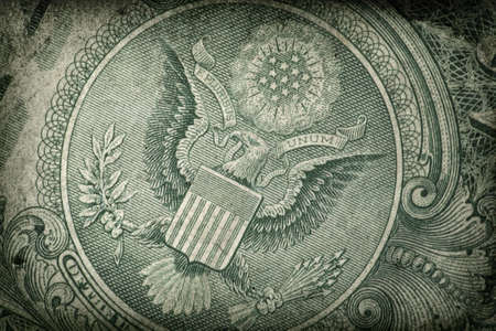 Grunge US Dollar Detailの写真素材