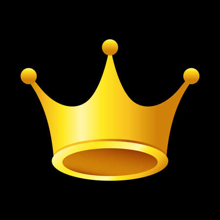 Crown Vector Iconのイラスト素材