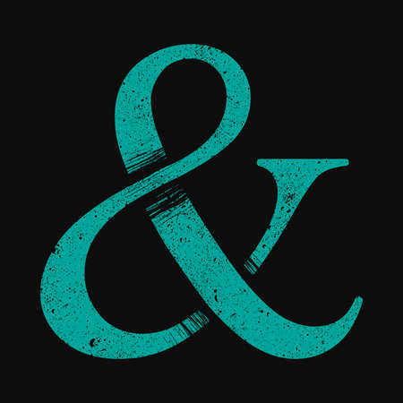 Ampersand vector iconのイラスト素材