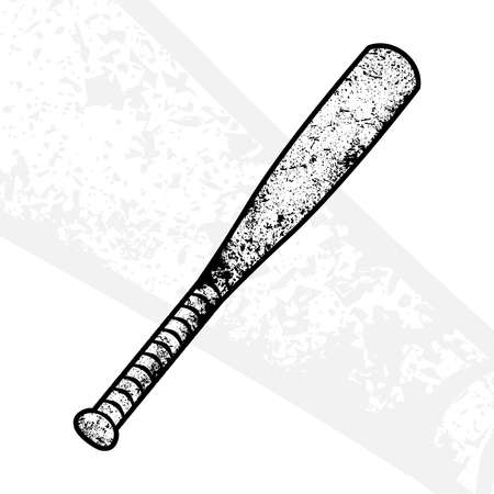 Baseball Bat Vector Iconのイラスト素材