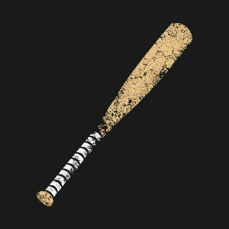 Baseball Bat Vector Icon
