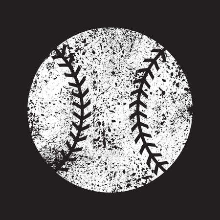 Baseball Vector Iconのイラスト素材