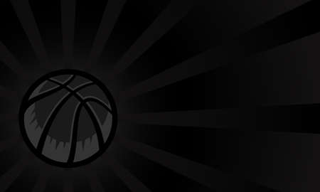 Vector basketball themed backgroundのイラスト素材