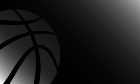 Vector basketball themed backgroundのイラスト素材
