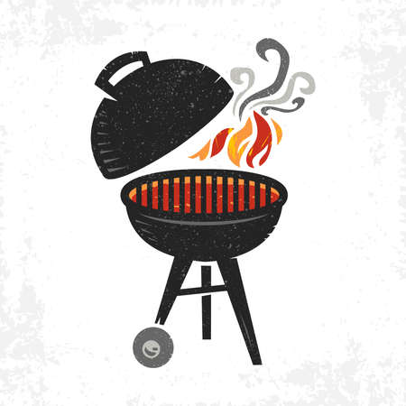 BBQ vector iconのイラスト素材