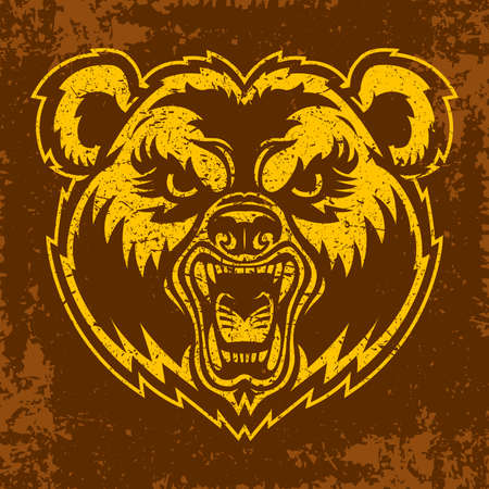 Bear Faceのイラスト素材