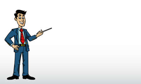 Businessman cartoonのイラスト素材