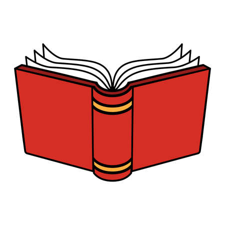 Open book vectorのイラスト素材