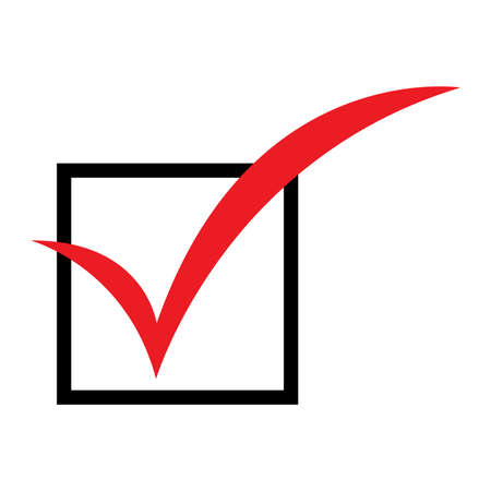 Check Mark Vector Iconのイラスト素材