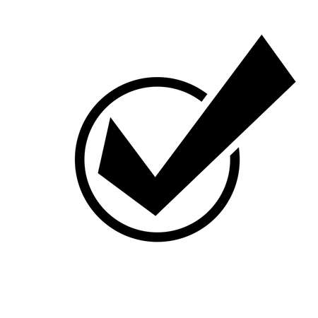 Check Mark Vector Iconのイラスト素材