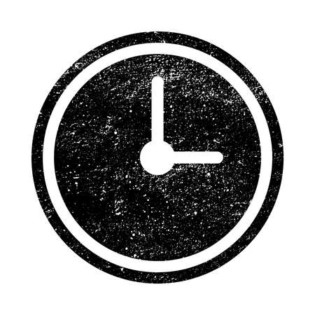 Clock vector iconのイラスト素材