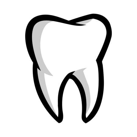 Tooth vector iconのイラスト素材