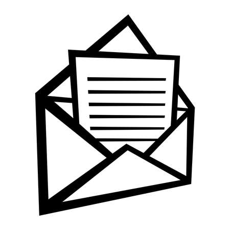 Envelope Vector Iconのイラスト素材