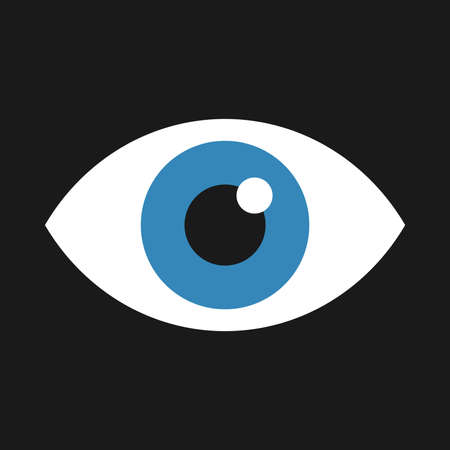 Eye Vector Iconのイラスト素材