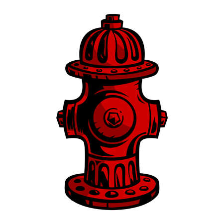 Fire Hydrantのイラスト素材
