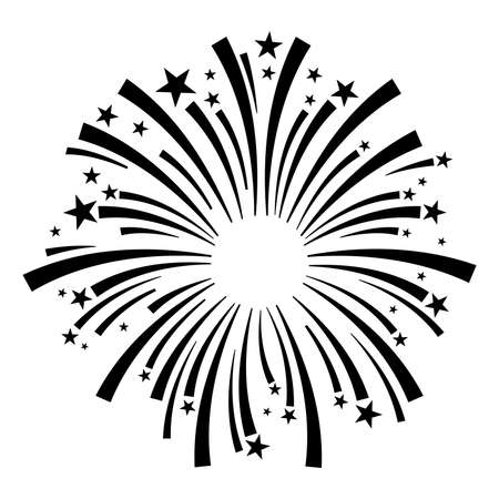 Fireworks Vector Iconのイラスト素材