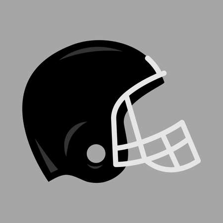 Football Helmet Vector Iconのイラスト素材