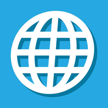Globe vector iconのイラスト素材