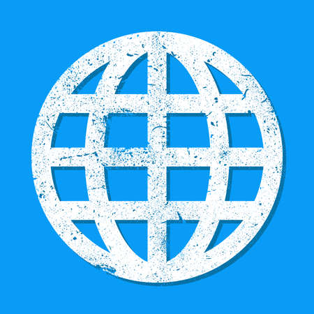 Globe vector iconのイラスト素材