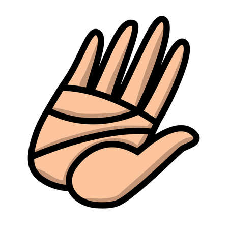 Hand vector iconのイラスト素材