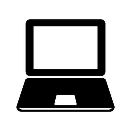 Laptop Computer Vector Iconのイラスト素材