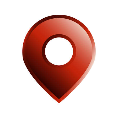 Location Pin Vector Iconのイラスト素材