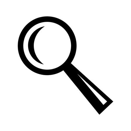 Magnifying Glass Vector Iconのイラスト素材