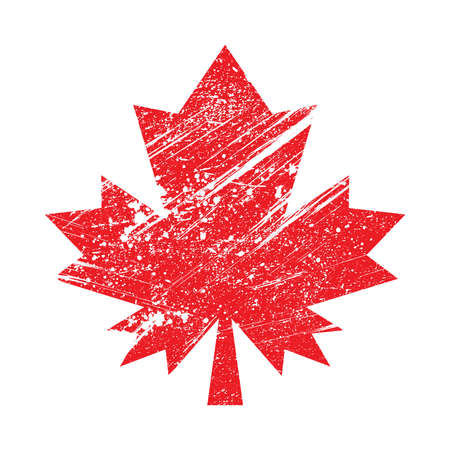 Maple Leaf Vector Iconのイラスト素材