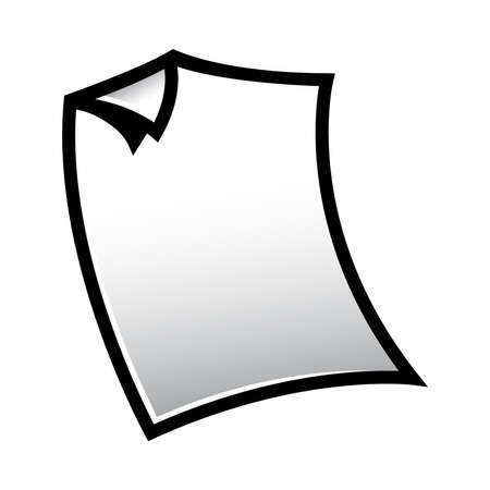 Paper iconのイラスト素材