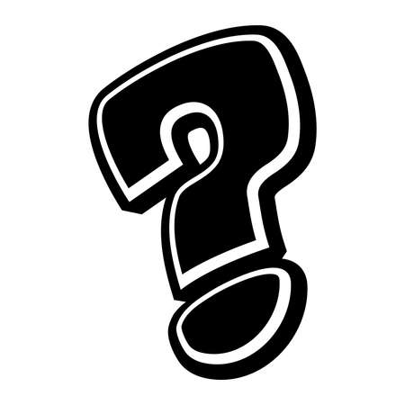 Question Mark Vector Iconのイラスト素材