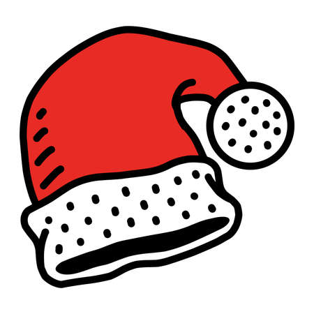 Santa Claus hatのイラスト素材
