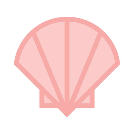 Seashell Vector Iconのイラスト素材