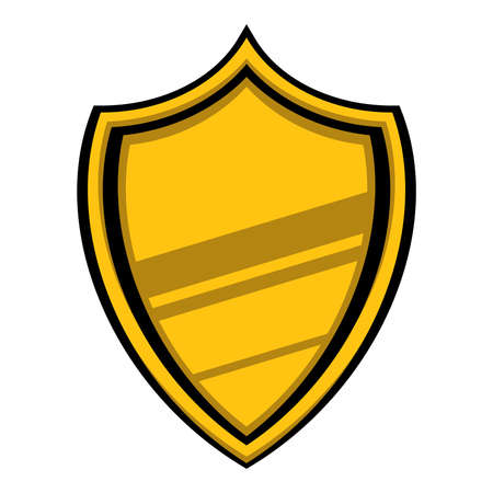 Shield crest vector iconのイラスト素材