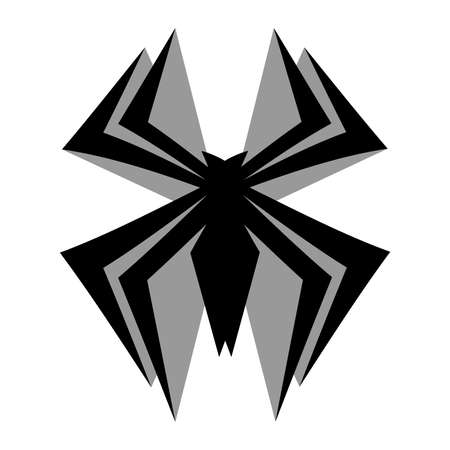 Spider vector iconのイラスト素材