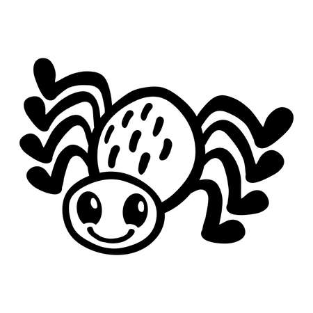 Cartoon Spiderのイラスト素材